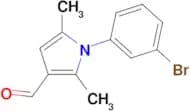 1-(3-bromophenyl)-2,5-dimethyl-1H-pyrrole-3-carbaldehyde