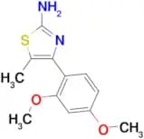 4-(2,4-dimethoxyphenyl)-5-methyl-1,3-thiazol-2-amine