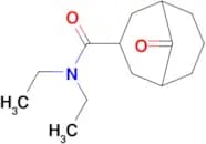 N,N-diethyl-9-oxobicyclo[3.3.1]nonane-3-carboxamide