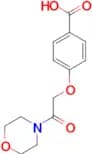 4-(2-morpholin-4-yl-2-oxoethoxy)benzoic acid
