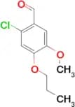 2-chloro-5-methoxy-4-propoxybenzaldehyde
