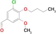 4-butoxy-3-chloro-5-methoxybenzaldehyde