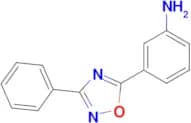 3-(3-phenyl-1,2,4-oxadiazol-5-yl)aniline