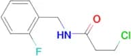3-chloro-N-(2-fluorobenzyl)propanamide