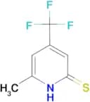 6-Methyl-4-(trifluoromethyl)pyridine-2-thiol