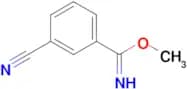 3-Cyano-benzimidic acid methyl ester