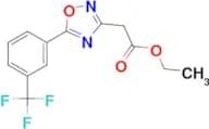 [5-(3-Trifluoromethyl-phenyl)-[1,2,4]oxadiazol-3-yl]-acetic acid ethyl ester