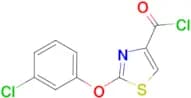 2-(3-Chloro-phenoxy)-thiazole-4-carbonyl chloride