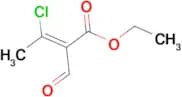 (Z)-3-Chloro-2-formyl-but-2-enoic acid ethyl ester
