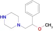 1-(2-Methoxy-2-phenylethyl)piperazine