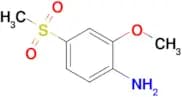 2-Methoxy-4-(methylsulfonyl)aniline