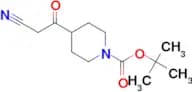 Tert-Butyl 4-(2-cyanoacetyl)piperidine-1-carboxylate