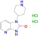1-(Piperidin-4-yl)-1H-imidazo[4,5-b]pyridin-2(3H)-one dihydrochloride