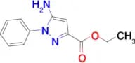 Ethyl 5-amino-1-phenyl-1H-pyrazole-3-carboxylate