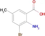 2-Amino-3-bromo-5-methylbenzoic acid