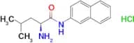 (S)-2-Amino-4-methyl-N-(naphthalen-2-yl)pentanamide hydrochloride