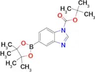 Tert-Butyl 5-(4,4,5,5-tetramethyl-1,3,2-dioxaborolan-2-yl)-1H-benzo[d]imidazole-1-carboxylate