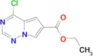 Ethyl 4-chloropyrrolo[2,1-f][1,2,4]triazine-6-carboxylate