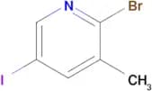2-Bromo-5-iodo-3-methylpyridine