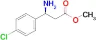 (S)-Methyl 3-amino-3-(4-chlorophenyl)propanoate