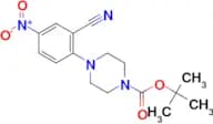 Tert-Butyl 4-(2-cyano-4-nitrophenyl)piperazine-1-carboxylate