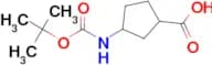 3-((tert-Butoxycarbonyl)amino)cyclopentanecarboxylic acid