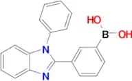 (3-(1-Phenyl-1H-benzo[d]imidazol-2-yl)phenyl)boronic acid