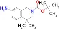 Tert-Butyl 7-amino-4,4-dimethyl-3,4-dihydroisoquinoline-2(1H)-carboxylate