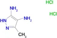 3-methyl-1H-pyrazole-4,5-diamine dihydrochloride