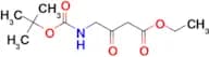 Ethyl 4-[(tert-butoxycarbonyl)amino]-3-oxobutanoate