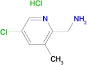 (5-CHLORO-3-METHYLPYRIDIN-2-YL)METHANAMINE HCL