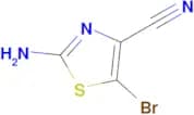 2-AMINO-5-BROMOTHIAZOLE-4-CARBONITRILE