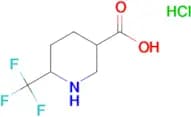 6-(TRIFLUOROMETHYL)PIPERIDINE-3-CARBOXYLIC ACID HYDROCHLORIDE