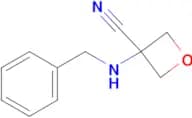 3-(BENZYLAMINO)OXETANE-3-CARBONITRILE