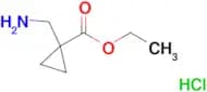 Ethyl 1-(aminomethyl)cyclopropanecarboxylate hydrochloride