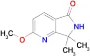 2-METHOXY-7,7-DIMETHYL-6,7-DIHYDRO-5H-PYRROLO[3,4-B]PYRIDIN-5-ONE