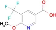 6-METHOXY-5-(TRIFLUOROMETHYL)NICOTINIC ACID