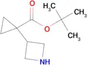 TERT-BUTYL 1-(AZETIDIN-3-YL)CYCLOPROPANECARBOXYLATE