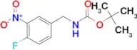 TERT-BUTYL 4-FLUORO-3-NITROBENZYLCARBAMATE
