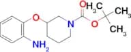 TERT-BUTYL 3-(2-AMINOPHENOXY)PIPERIDINE-1-CARBOXYLATE