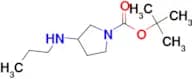 TERT-BUTYL 3-(PROPYLAMINO)PYRROLIDINE-1-CARBOXYLATE