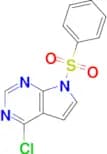 4-CHLORO-7-(PHENYLSULFONYL)-7H-PYRROLO[2,3-D]PYRIMIDINE