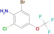 2-Bromo-6-chloro-4-(trifluoromethoxy)aniline