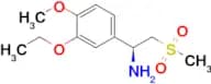 (S)-1-(3-Ethoxy-4-methoxyphenyl)-2-(methylsulfonyl)ethanamine