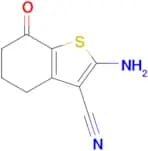 2-Amino-7-oxo-4,5,6,7-tetrahydrobenzo[b]thiophene-3-carbonitrile