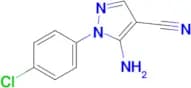 5-Amino-1-(4-chlorophenyl)-1H-pyrazole-4-carbonitrile