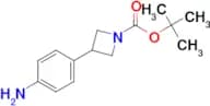 Tert-Butyl 3-(4-aminophenyl)azetidine-1-carboxylate