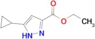 Ethyl 5-cyclopropyl-1H-pyrazole-3-carboxylate