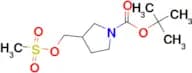 Tert-Butyl 3-(((methylsulfonyl)oxy)methyl)pyrrolidine-1-carboxylate