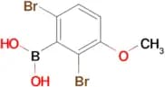 (2,6-Dibromo-3-methoxyphenyl)boronic acid